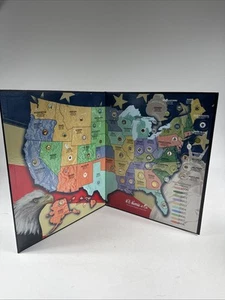 H.E. Harris & Co State Series Quarters 1999-2008 Collectors Map Never Used - Picture 1 of 15