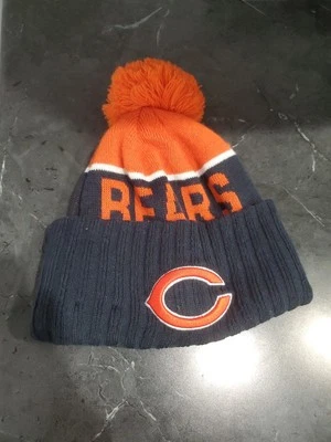 Chicago Bears GSH Logo NFL Hombres Tobagán Nueva Era Gorro Gorro Foto 1 de 3