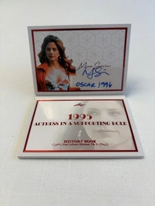 MIRA SORVINO 2024 Foglia Libro Storia Edizione Cultura Pop Auto /3 Busta Per favore - Foto 1 di 4