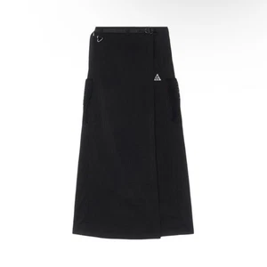Nike ACG Snowgrass Black UV Protect Maxi Cargo Skirt FV7321-010 Size Medium NWT - Picture 1 of 10