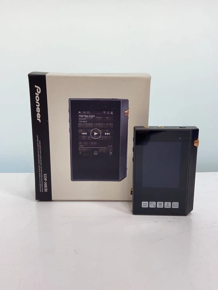 Reproductor de audio digital privado Pioneer XDP-30R de alta resolución negro con caja Foto 1 de 4