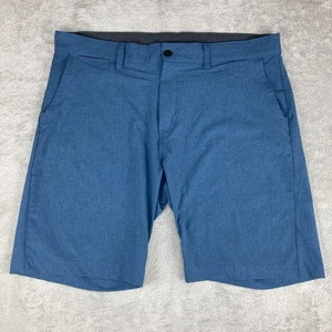 Pantalones Cortos Burnside Para Hombre 40 Azul Chino Cómodos Ligeros Bolsillos Patinador Golf - Imagen 1 de 13