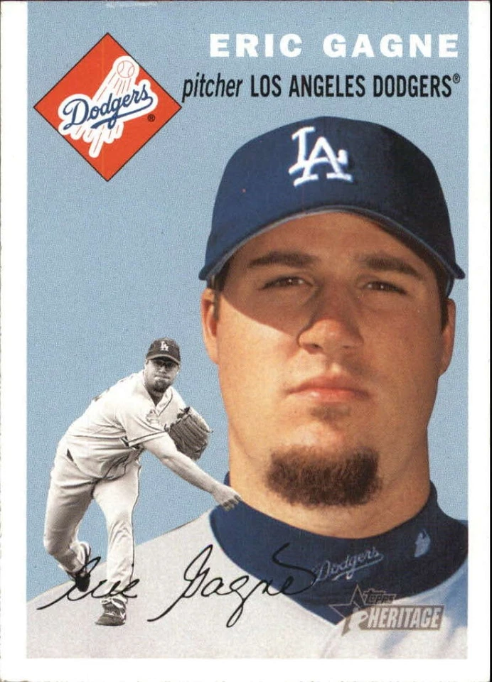 2003 Topps Heritage #185 Eric Gagne NM-MT Dodgers - Image 1 of 2