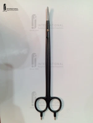 German quality Metzenbaum Bipolar scissor curved with carbide insert reusable 8' - Image 1 of 4