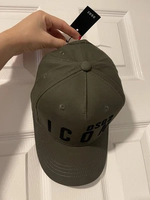 Gorra de béisbol DSquared2 Icon verde oliva, talla única, unisex Foto 1 de 3