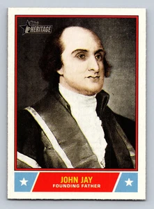2025 Topps Heritage "Notable Americans" John Jay #NS-10 - Picture 1 of 1