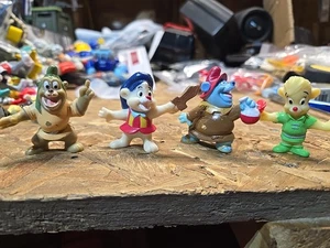 Vintage 1991 Kellogg's GUMMI BEARS Figure PVC Toys Set 4 Figurines - Picture 1 of 15