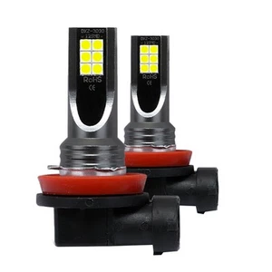 2Pcs Car H11 H8 H9 COB 60W 6000K LED Headlight Fog Light Bulbs Replace4278 - Picture 1 of 10