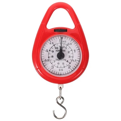 Spring Balance Travel Luggage Weight Scale with Hook Baggage Weighing - Image 1 of 4