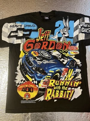 Bota AOP 93' De Colección Jeff Gordon Bugs Bunny NASCAR Puntada Única Talla 2XL Foto 1 de 4