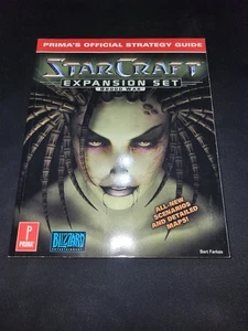 StarCraft Expansion Set Brood War Prima PC Computer Strategy Guide NMMT cond - Picture 1 of 3