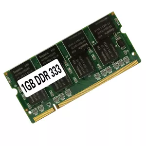 For Notebook Laptop Memory RAM SO-DIMM PC2700 DDR 333 MHz 200PIN 1GB / DDR1 - Picture 1 of 7