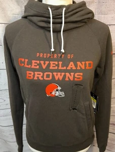 Cleveland Browns NFL Team Apparel Damen Gr. Small Kapuzenpullover mit durchgehendem Reißverschluss neu mit Etikett - Bild 1 von 8