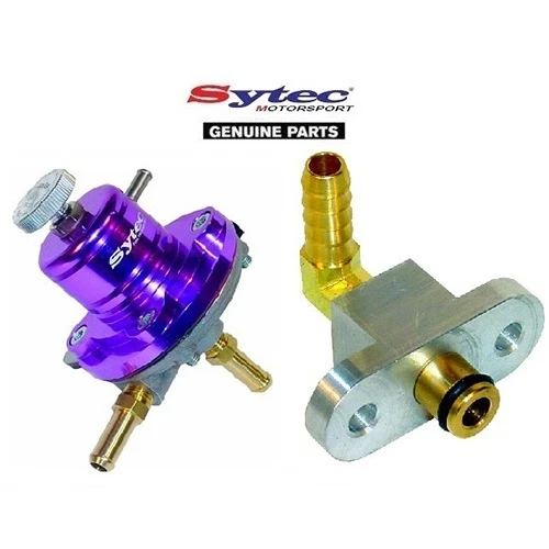 SYTEC SAR FUEL PRESSURE REGULATOR + RAIL ADAPTOR FOR SUBARU IMPREZA WRX 92-00 P - Image 1 of 1