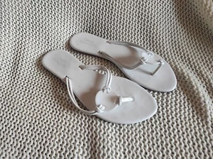 Flip-Flops Weiß Kunstleder Gina Benotti 40 - Bild 1 von 4