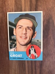 1963 TOPPS #130 DICK GROAT STL CARDINALS— QUALITY EXAMPLE💥*** (wph) - Picture 1 of 2