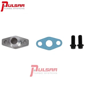 Pulsar PT/X Series, PTG-Series Oil Drain Flange Install Kit with 10AN Thread - Picture 1 of 5