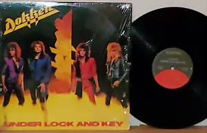 DOKKEN Under Lock and Key LP VG+ Orig 1985 Elektra 60458-1 Vinyl George Lynch - Picture 1 of 4