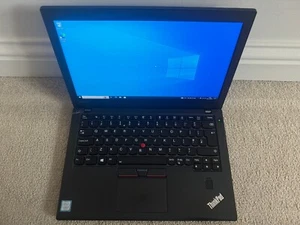 Lenovo ThinkPad X270 Win10 8G RAM 250GB SSD Core i5 @2.5Ghz Laptop With Charger - Picture 1 of 15