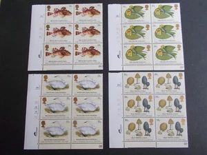 1988 Bicentenary of Linnean Society Set of 4 in Cylinder Blocks of 6 Superb U/M - Picture 1 of 1