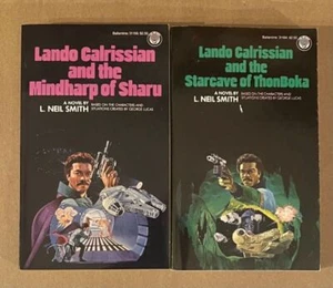 (2) Lando Calrissian PBs (1983 Ballentine) L Neil Smith Mindharp of Sharu - Bild 1 von 2
