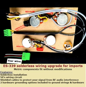 Actualización de cableado métrico sin soldadura ES-339 - ¡Se adapta a las importaciones sin modificaciones! - Imagen 1 de 6