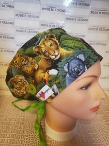 Cappellino euro fauna selvatica/eroi infermieri/pixie/Rn's, dottori, personale medico  - Foto 1 di 4