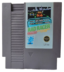 Rad Racer [5 Screw] Nintendo Entertainment System 1987 Cartridge SquareSoft NES - Picture 1 of 3