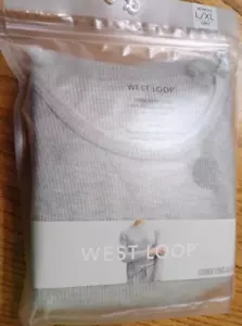 Top West Loop grigio termico lounge LS ~ donna taglia L/XL ~ nuovo in confezione. - Foto 1 di 2