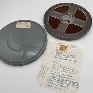 Vintage Brumberger CO. Filmspule Kanister 5" Tonbandspule 1961 Abschied Eisenhower - Bild 1 von 3