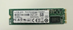 M.2 SATA SSD 128GB NVMe Solid State Lite-On Technology Corp. - Picture 1 of 2