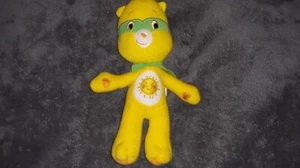 2009 Nanco Superhero Funshine Bear Care Bears Plush 9” - Picture 1 of 3