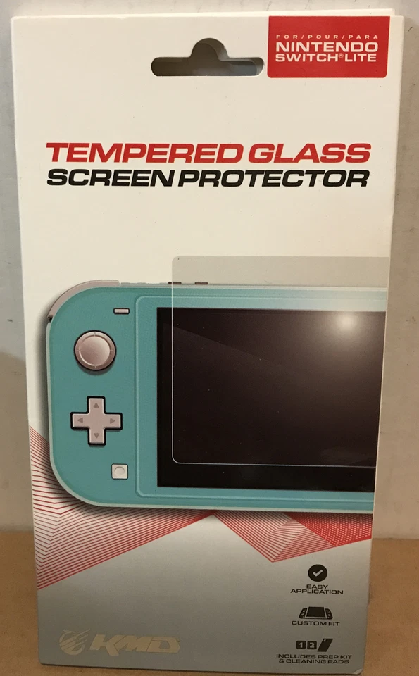 🌎 KMD Clear Tempered Glass Screen Protector Film For Nintendo Switch,New ‼️ - Image 1 of 3