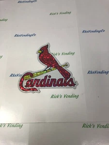 St. Louis Cardinals bird logo magnet foil enhanced made in USA - Picture 1 of 2