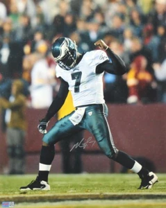 Foto autografiada firmada por Michael Vick Philadelphia Eagle 16x20 holograma PIA - Imagen 1 de 2