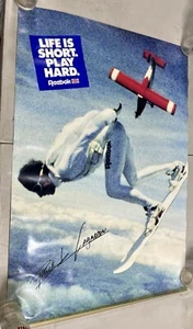 Vintage Reebok Patrick De Gayardon 32 X 22 Poster - Picture 1 of 12