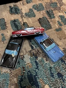 tin Ford Thunderbird Toys Cases 3 New nos USA! - Picture 1 of 4