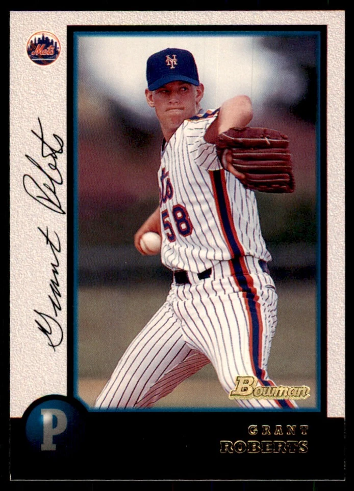 1998 BOWMAN GRANT ROBERTS NEW YORK METS #171 - Image 1 of 2