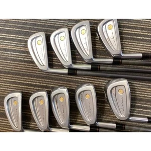 Honma LB-708 24K GP Iron Set Left 9pcs 3-11 Graphite Titanium Carbon Flex R - Picture 1 of 6
