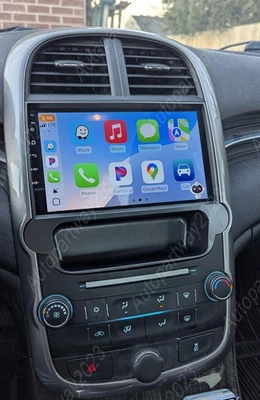 9" Android 15 CarPlay GPS SWC BT Car Stereo Radio For Chevrolet Malibu 2011-2015 - Image 1 of 4