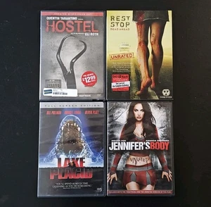DVD Horrorfilm Mix. Lake Placid, Jennifer's Body, Hostel, Rastststätte nicht bewertet - Bild 1 von 3