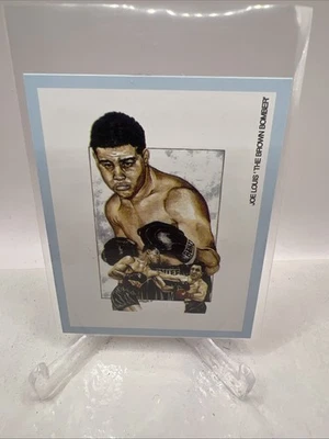 1991 Victoria Gallery Boxing Champions (Red Back) Joe Louis #9 - Image 1 of 2