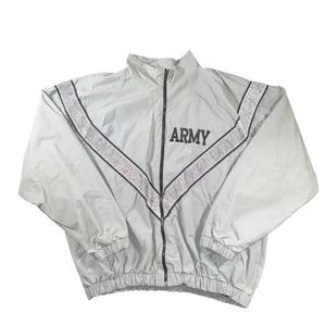 Chaqueta cortavientos vintage del ejército de Estados Unidos para hombre extra grande gris IPFU reflectante años 90 - Imagen 1 de 8