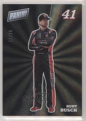 2017 Panini National Convention Rainbow Spokes Thick Stock /25 Kurt Busch #R11 - Image 1 of 2