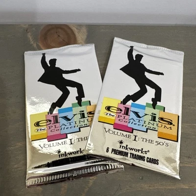 DE COLECCIÓN 2-PACKS NUEVA COLECCIÓN PLATINO “ELVIS” VOL. TARJETAS COMERCIALES I Foto 1 de 4