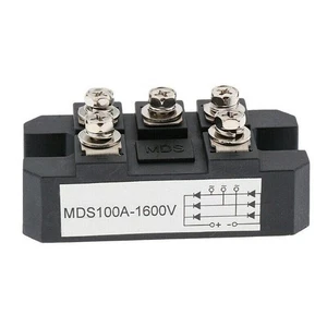Robust 3 Phase Full Wave Diode Aluminum Module MDS100A 1600V 5Terminal - Picture 1 of 14