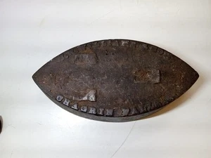 Antikes JW Williams & Sons 8 geschliffenes Flacheisen Chagrin Falls Ohio WIE ABGEBILDET TÜRSTOPPER - Bild 1 von 11