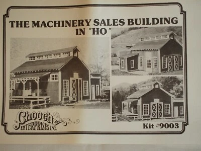 Chooch Enterprises HO kit #9003 - "Edificio de ventas de maquinaria" Foto 1 de 4