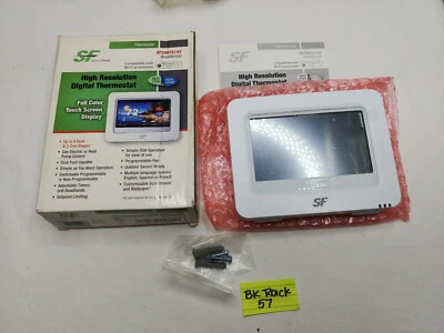 Start to Finish SFTHRTS742 4 HEAT/ 2 COOL THERMOSTAT New-Old Stock - Image 1 of 4