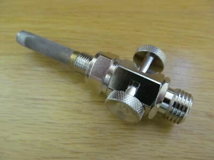 01-3068 1/8 GAS PUSH PULL PETROL TAP for TRIUMPH BSA AJS VELOCETTE ARIEL  - Picture 1 of 1